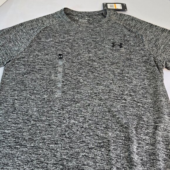 UNDER ARMOUR Men's UA Tech™ 2.0 Short Sleeve Loose Tech Tee Sz S Black - Picture 1 of 9